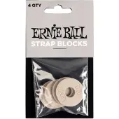 Ernie Ball Blocs de sangle Gris P05625