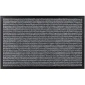 Rugsx Paillasson antidérapant pour les mètres courants DURA 2862 extérieur, intérieur, sur caoutchouc - gris 40x60 cm