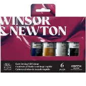 Winsor & Newton Griffin Alkyd Fast S chage l'huile D battreners PEINTURS 6 x 37 ml Tubes