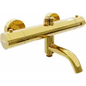 Mexen Mitigeur thermostatique douche/baignoire Kai en or (77900-50)