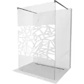 Mexen Kioto paroi de douche 130x200 gun metal