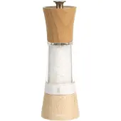 Bisetti Moulin à sel - - PISA - 18 cm - Bois / Acrylique