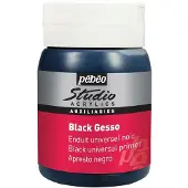 Taidepiste Gesso Studio 500 ml noir