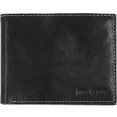 Steve madden tui pour passeport bicolore pour homme, noir, taille unique