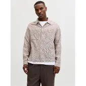 Jack & Jones Chemise Surchemise Blamatt Linen Blend