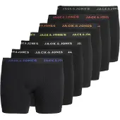 Jack & Jones Basic Trunk Plus Size Boxers 7 Units Noir 2XL Homme