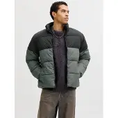 Jack & Jones Veste Matelassée à col bomber Homme Castlerock