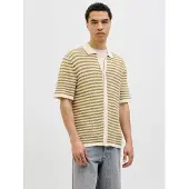 Jack & Jones Vestes en maille 'JORAlmeria' crème / olive