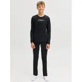 Jack & jones Junior Survêtement noir / blanc