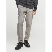 Jack & Jones Pantalon chino 'JPSTMarco JJConnor' beige foncé / gris clair