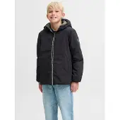 Jack & Jones Doudoune - JjeBrook - Réversible - Noir/Olive Nuit - - 14 ans (164) - Doudoune