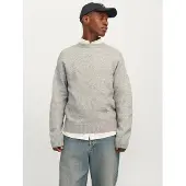 Jack & Jones Pull-over 'JOROllie' gris