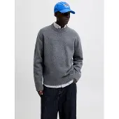 Jack & Jones Pull-over 'JORNorrebro' gris foncé / blanc