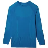 4F Hommes, T-shirt fonctionnel, Koszulka termoaktywna męska M165 niebieska 4FWAW24USEAM165 33S L/XL (L, XL), Bleu, XL, L