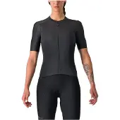 Castelli Maillot de cyclisme à manches courtes - ESPRESSO W - Anthracite L