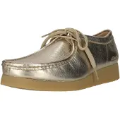 Clarks Chaussure à lacets 'Wallabee EVO' or