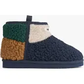 Liewood Bottes 'Albi' bleu marine / caramel / vert foncé / blanc cassé