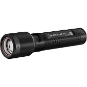 Led Lenser P5r Rechargeable Flashlight Argenté
