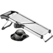 GEFU Rabot gourmet Volari, Râpe, Noir, Argent