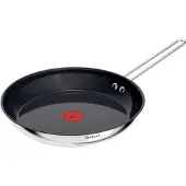 Tefal Nordica Ceramic Koekenpan - Ø24 CM - Keramisch - PFAS-vrij - Inductie (H8710455), Poêle + casserole, Noir, Argent