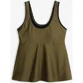 Bonprix Haut de tankini, détail crochet