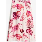 Bonprix Jupe midi fluide en viscose mélangée