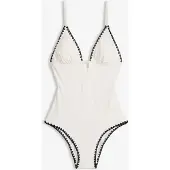 Bonprix Maillot 1 pièce à broderie