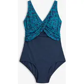 Bonprix Maillot 1 pièce style croisé