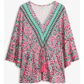 Bonprix T-shirt tunique doux en viscose extensible