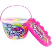 Compound Kings Slime Butter Cloudz Swirls Large Rainbow Cotton Candy