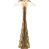 Kartell Lampe de Table , Space, Or / laiton, Salon / séjour, Plastique, Design