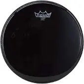 Remo BE-0012-ES Emperor Ebony Noir 12" Peaux de frappe
