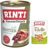 Rinti Kennerfleisch Reindeer Au rennes 12 x 400 g
