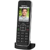 AVM FRITZ!FON C6 Black Edition Répondeur VoIP sans fil, babyphone, mains libres