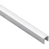 Bouwsales Profil de recouvrement pour OL90/95 GEZE - L.2000 mm - Blanc - 30405