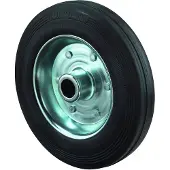 BS Rollen Roue de secours pour roulette fixe 160Mm caoutchouc, Capacité de charge : 135 Kg