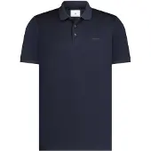 State of Art Poloshirt Mercerized Piqué Marine Bleu Bleu foncé taille XXL