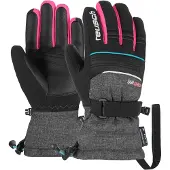 Reusch Gants de sport 'Kondor' gris / rose / noir