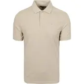 Barbour Polo Piqué Beige