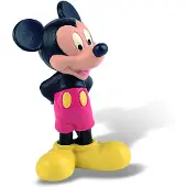 BULLYLAND - Klasyczna Figurki Mickey Mouse 6cm - Kolekcjonerska Premium