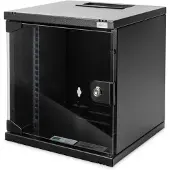 Digitus Network Cabinet 10-inch - 6U - Montage mural - HxLxP 330x312x300mm - Profondeur 250mm - Noir - DN-10-06U-B