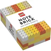 Chronicle Books Lego(r) Note Brick (jaune-orange)