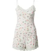 Hunkemoller Shorty 'Nana' vert / vert pastel / rose