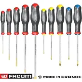 Facom ATW.J10PB Jeu De Tournevis Protwist 10 Pièces - PH/PZ/SL