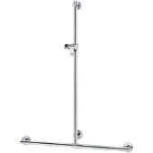 Keuco Main courante de douche PLAN CARE avec barre de douche 982/1263mm vc