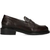 Manfield Chaussure basse marron