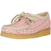 Clarks Chaussure à lacets 'Wallebee' rose