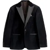 Next Veste de costume gris / noir