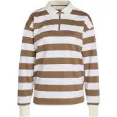 Adidas T-shirt fonctionnel 'Essentials Contemporary' moka / blanc
