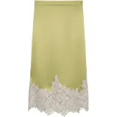 Vero Moda Jupe 'VMNovi' crème / kiwi